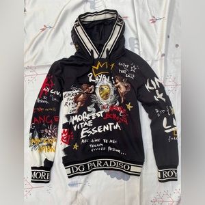 Dolce&Gabbana angels graffiti hoodie 48